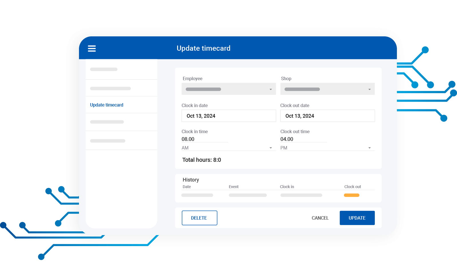 Manage Teams and Employee